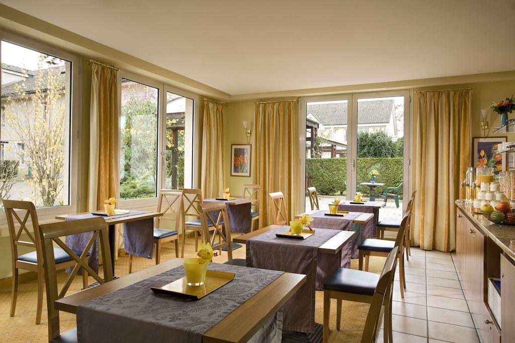 The Residence Hotel Geneva Airport - M3 Ferney Restoran gambar